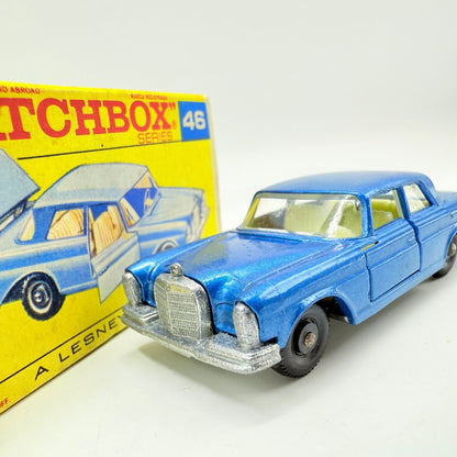 Matchbox Lesney 46c Mercedes - Benz 300SE Coupe F - Box - Magic Matchbox