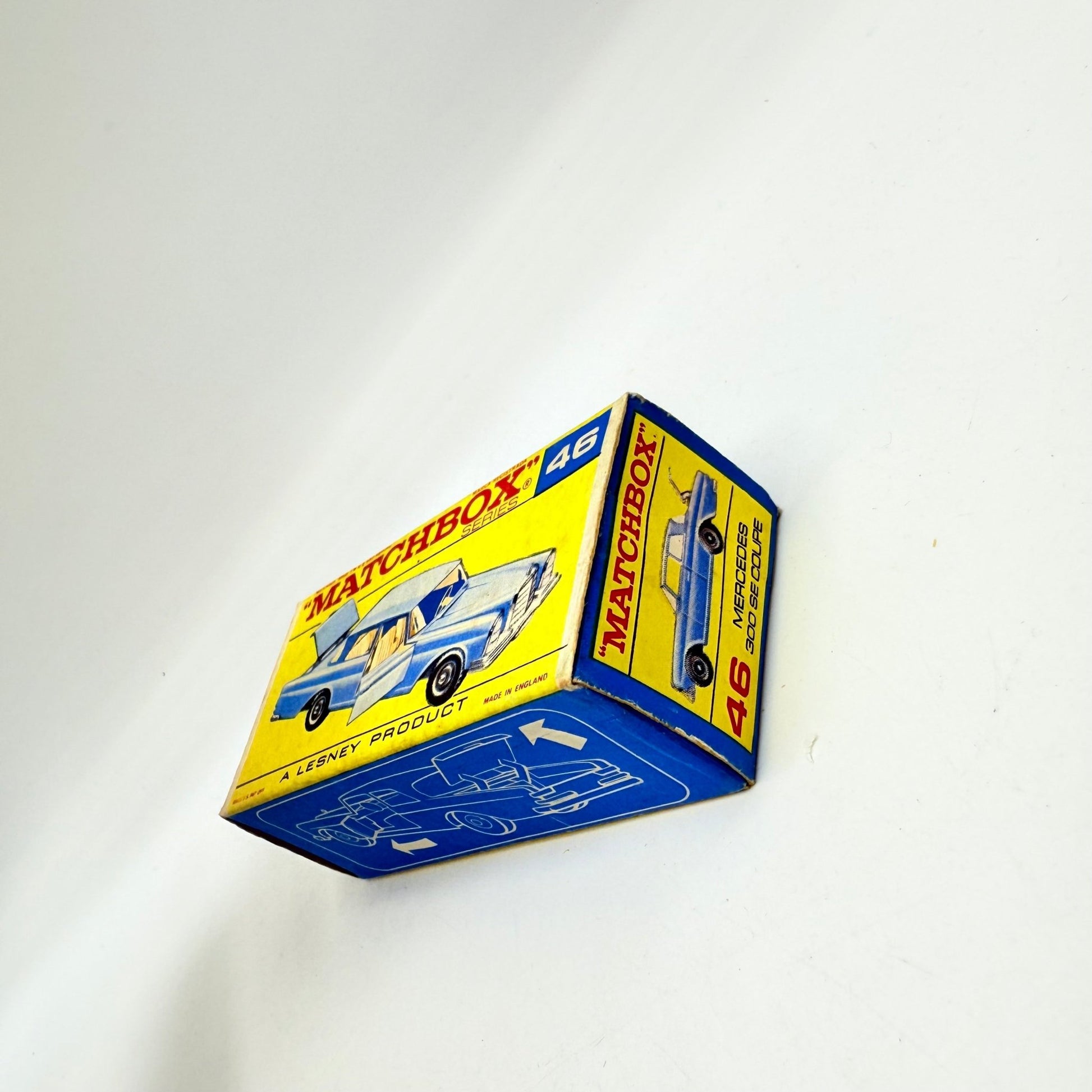 Matchbox Lesney 46c Mercedes - Benz 300SE Coupe F - Box - Magic Matchbox