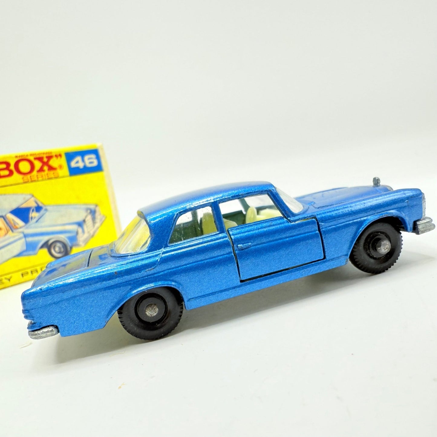Matchbox Lesney 46c Mercedes - Benz 300SE Coupe F - Box - Magic Matchbox
