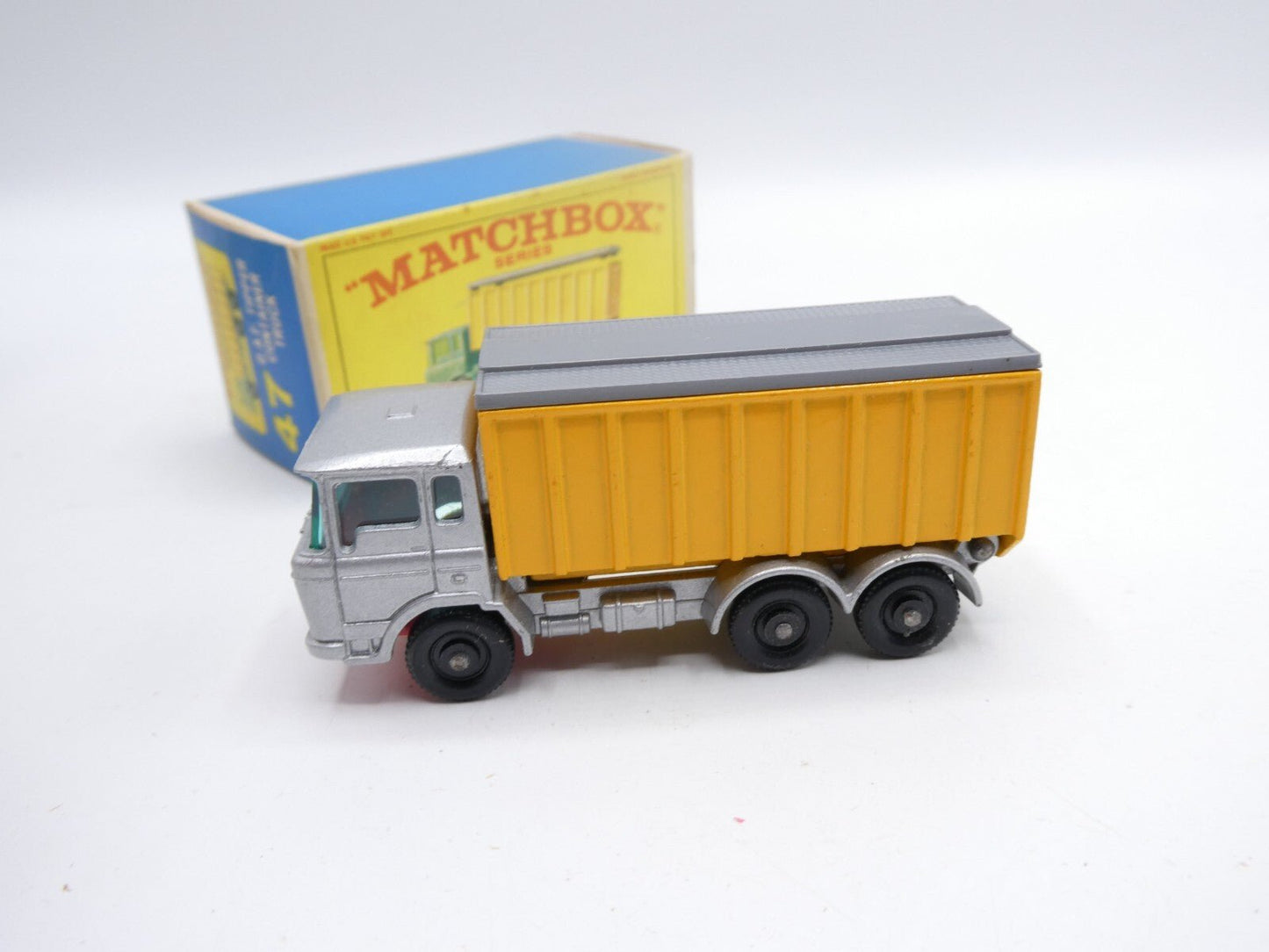 Matchbox Lesney 47c DAF Tipper Container Truck BPW - Magic Matchbox