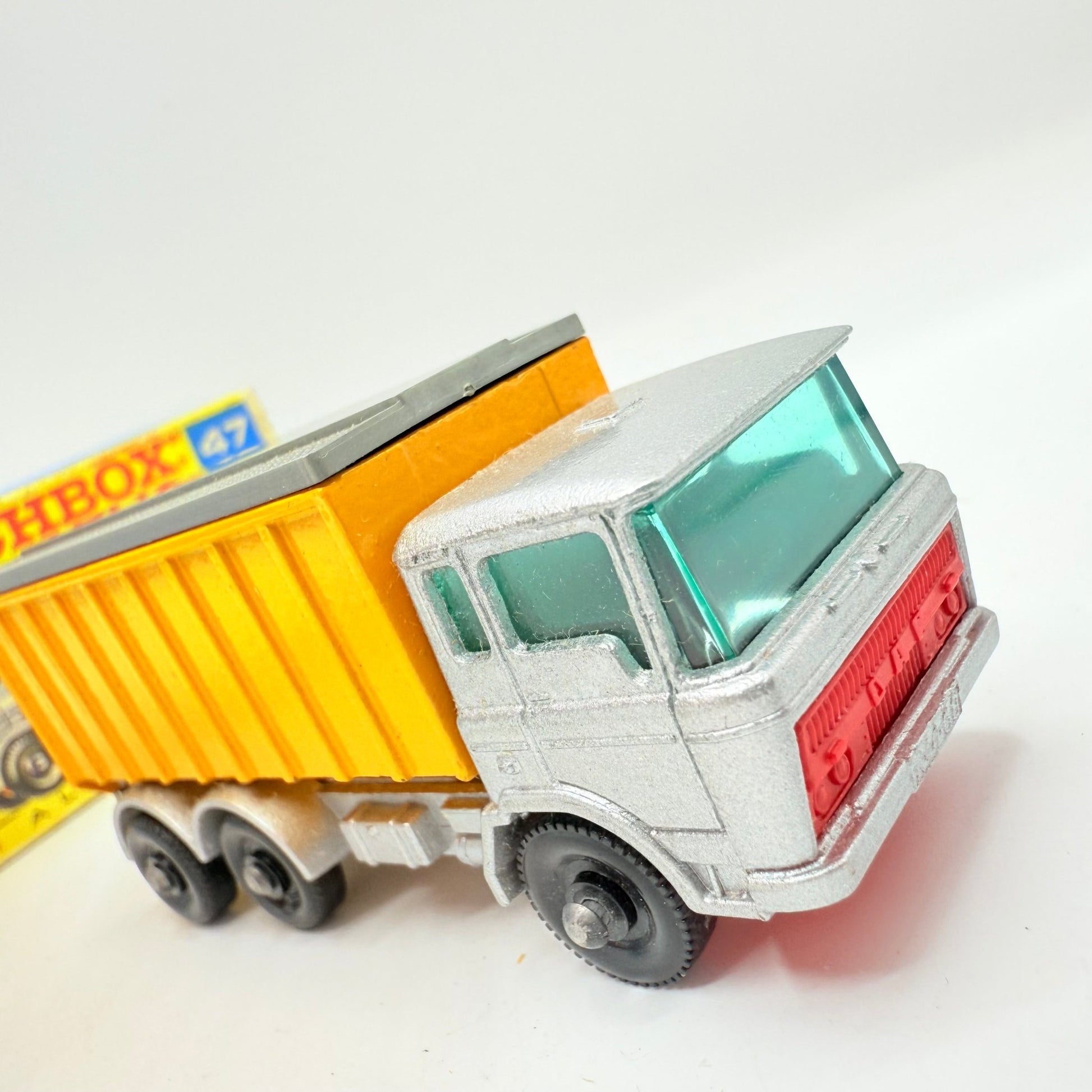 Matchbox Lesney 47c DAF Tipper Container Truck BPW - Magic Matchbox