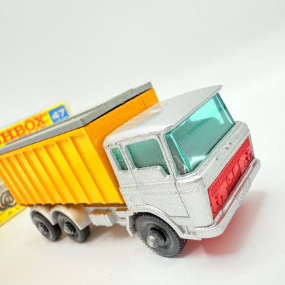Matchbox Lesney 47c DAF Tipper Container Truck BPW - Magic Matchbox