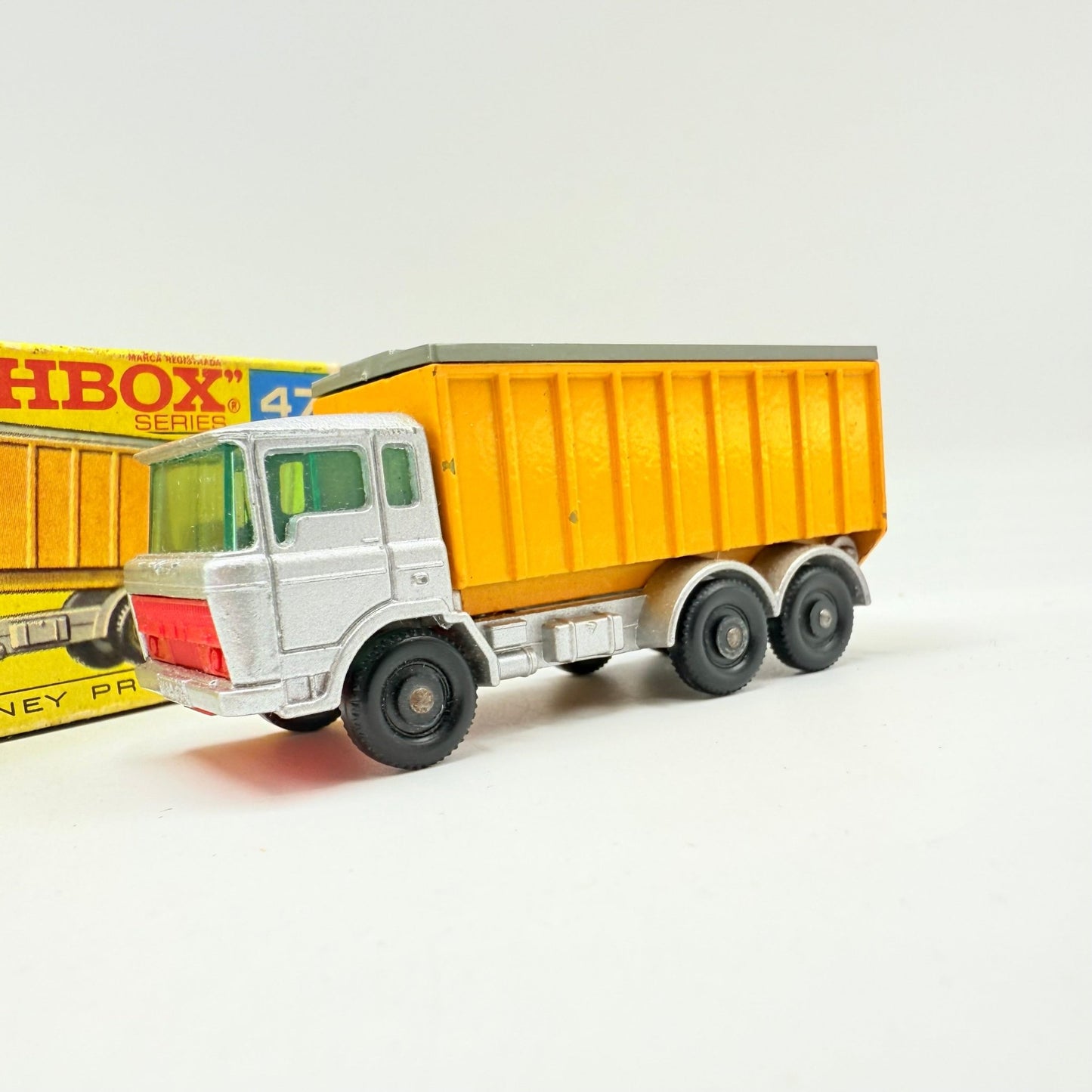 Matchbox Lesney 47c DAF Tipper Container Truck BPW - Magic Matchbox
