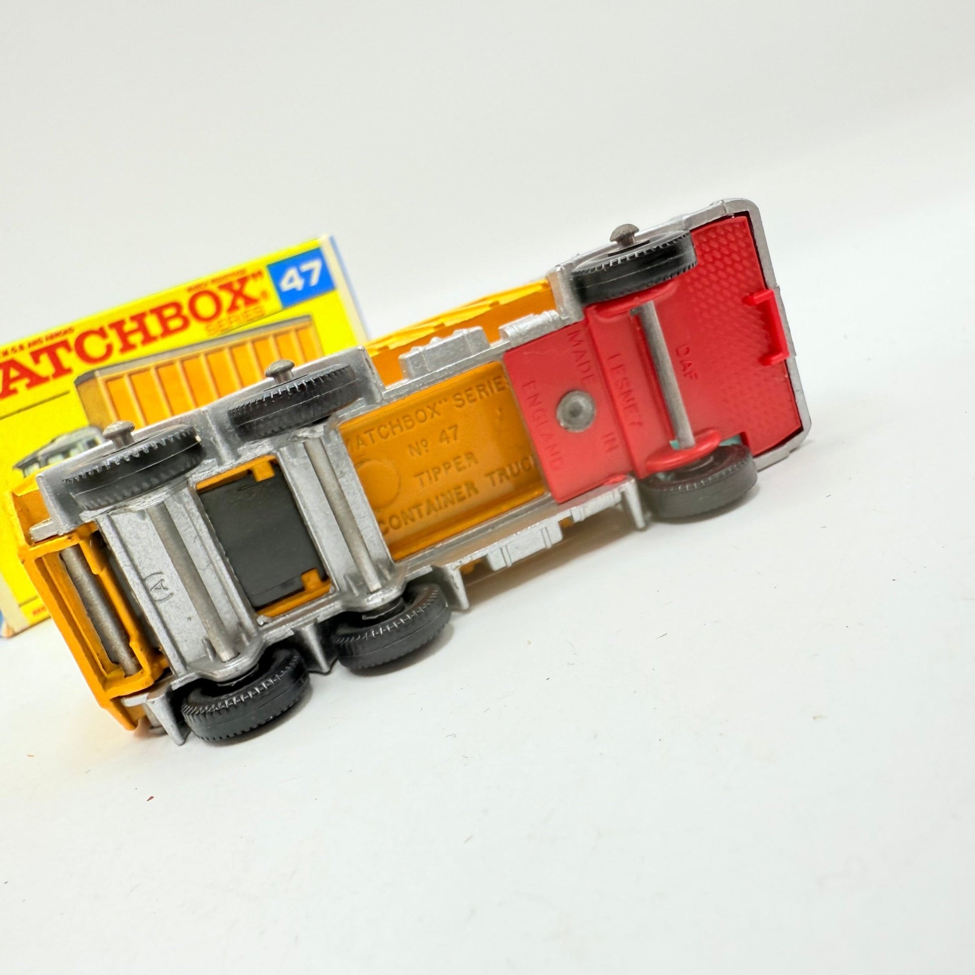 Matchbox Lesney 47c DAF Tipper Container Truck BPW - Magic Matchbox