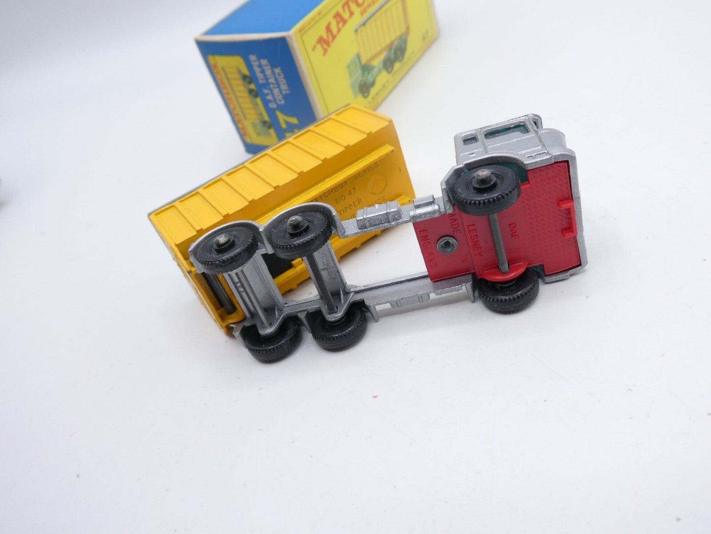Matchbox Lesney 47c DAF Tipper Container Truck BPW - Magic Matchbox