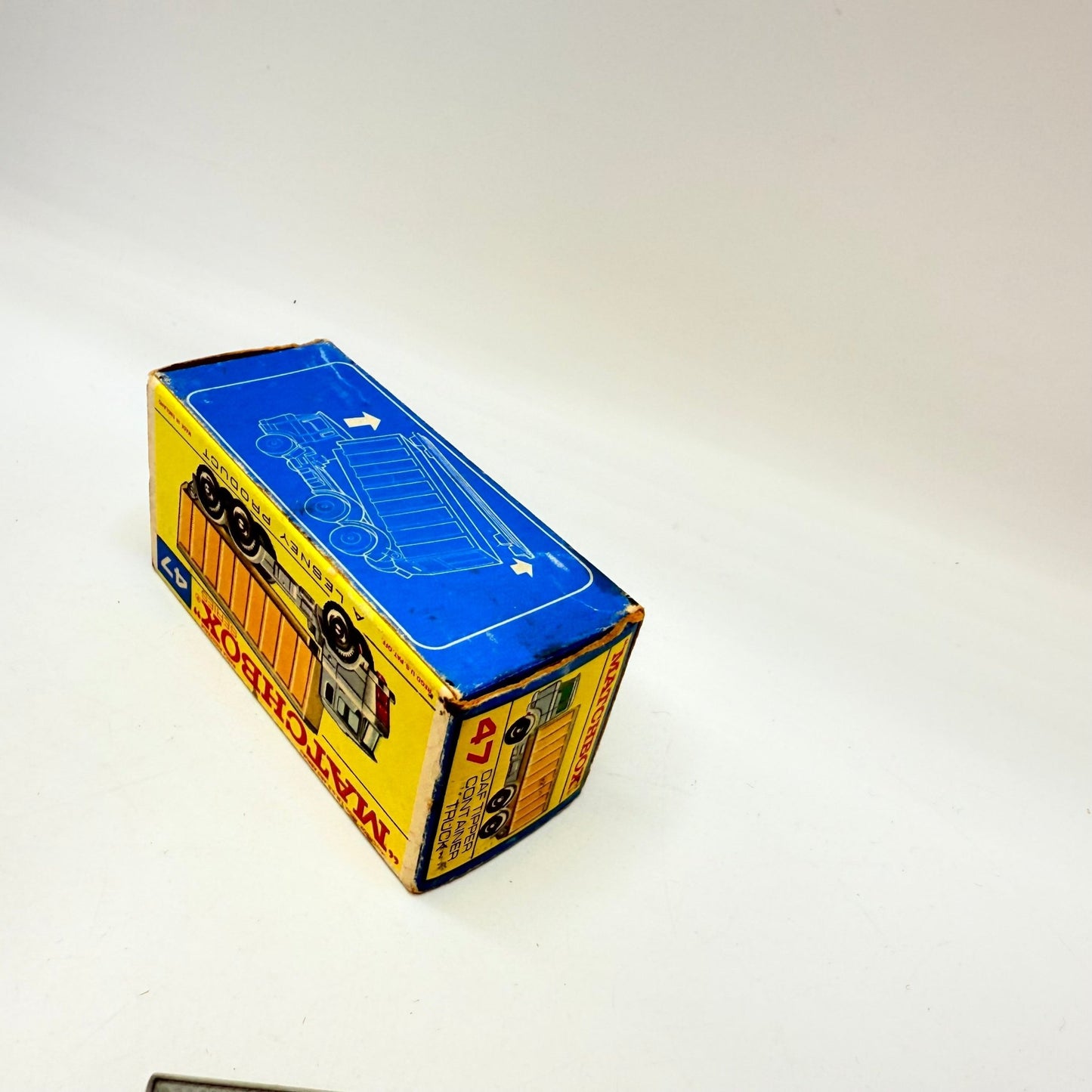 Matchbox Lesney 47c DAF Tipper Container Truck BPW - Magic Matchbox