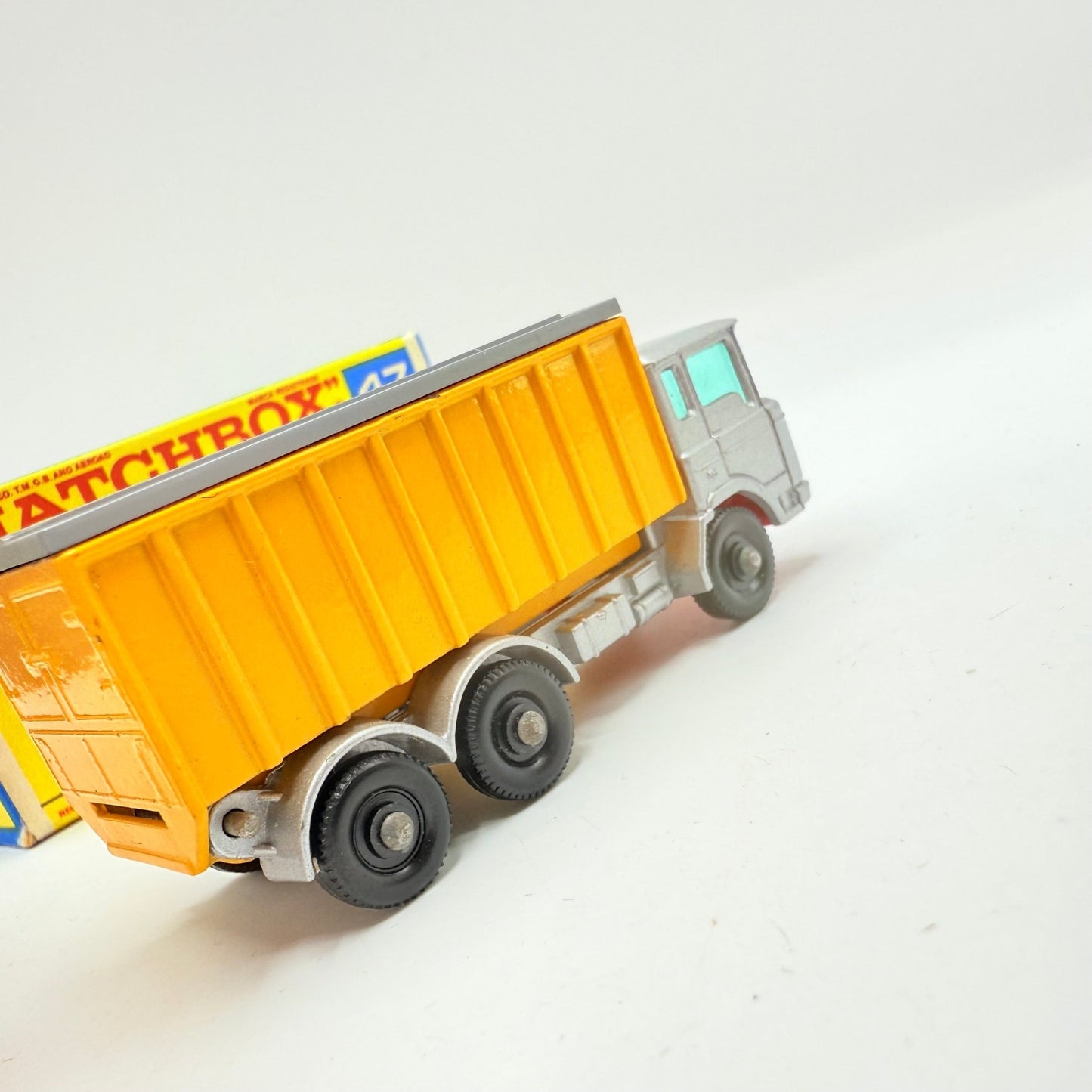 Matchbox Lesney 47c DAF Tipper Container Truck BPW - Magic Matchbox