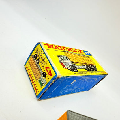 Matchbox Lesney 47c DAF Tipper Container Truck BPW - Magic Matchbox