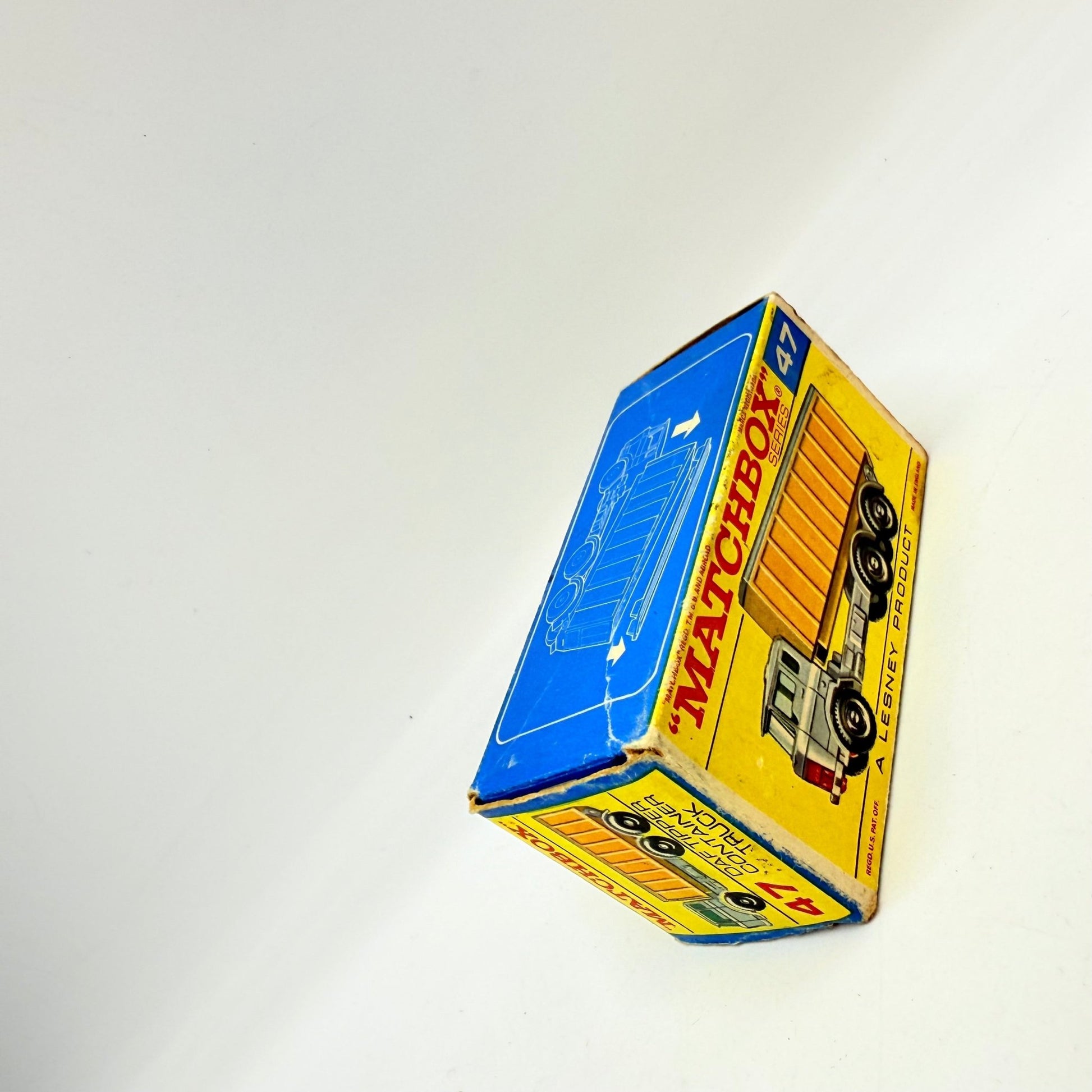 Matchbox Lesney 47c DAF Tipper Container Truck BPW - Magic Matchbox