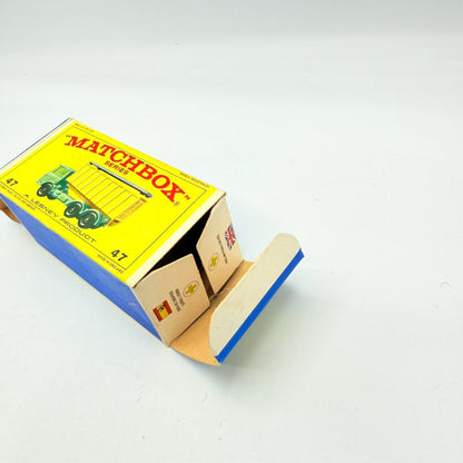 Matchbox Lesney 47c DAF Tipper Container Truck Turquoise - Magic Matchbox