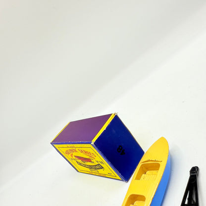 Matchbox Lesney 48a Meteor Sports Boat and Trailer MW - Magic Matchbox