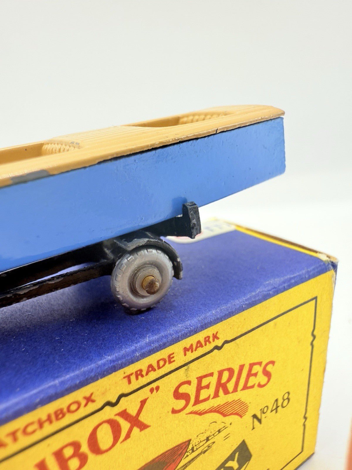 Matchbox Lesney 48a Meteor Sports Boat and Trailer RARE SPW - Magic Matchbox