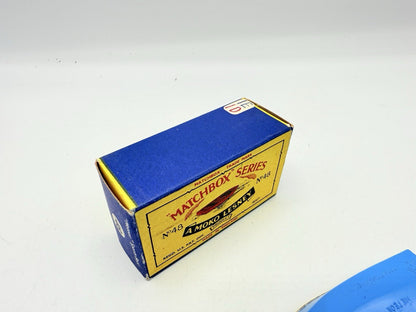 Matchbox Lesney 48a Meteor Sports Boat and Trailer RARE SPW - Magic Matchbox