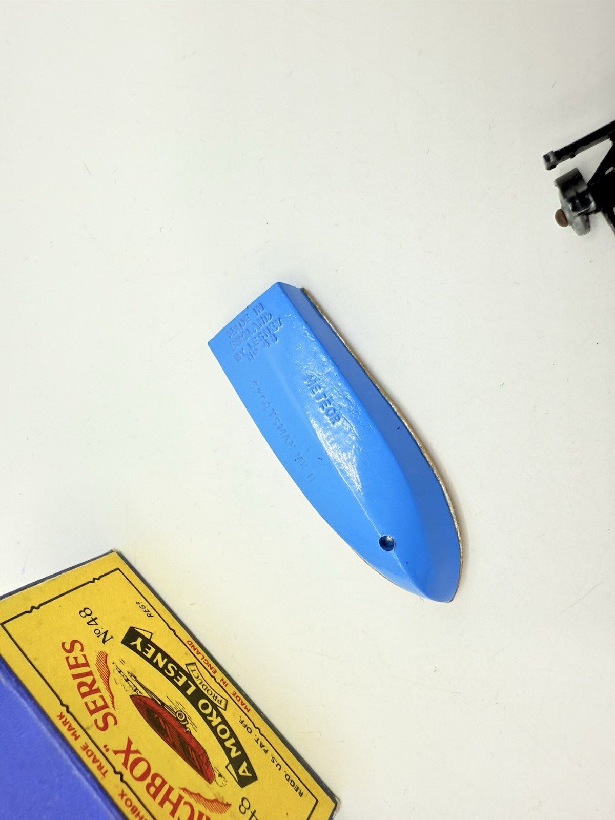Matchbox Lesney 48a Meteor Sports Boat and Trailer RARE SPW - Magic Matchbox
