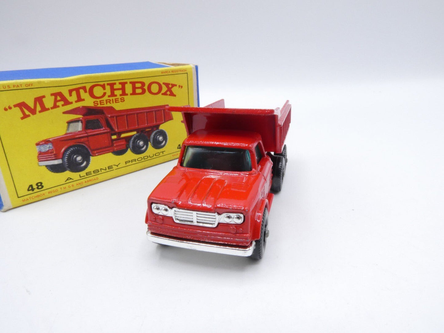 Matchbox Lesney 48c Dodge Dumper Truck BPW - Magic Matchbox