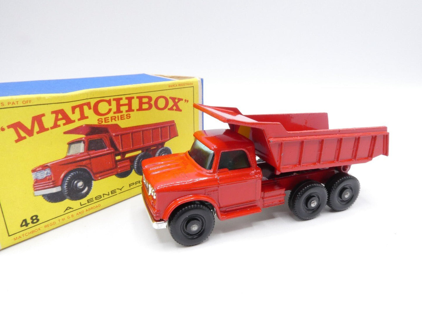 Matchbox Lesney 48c Dodge Dumper Truck BPW - Magic Matchbox