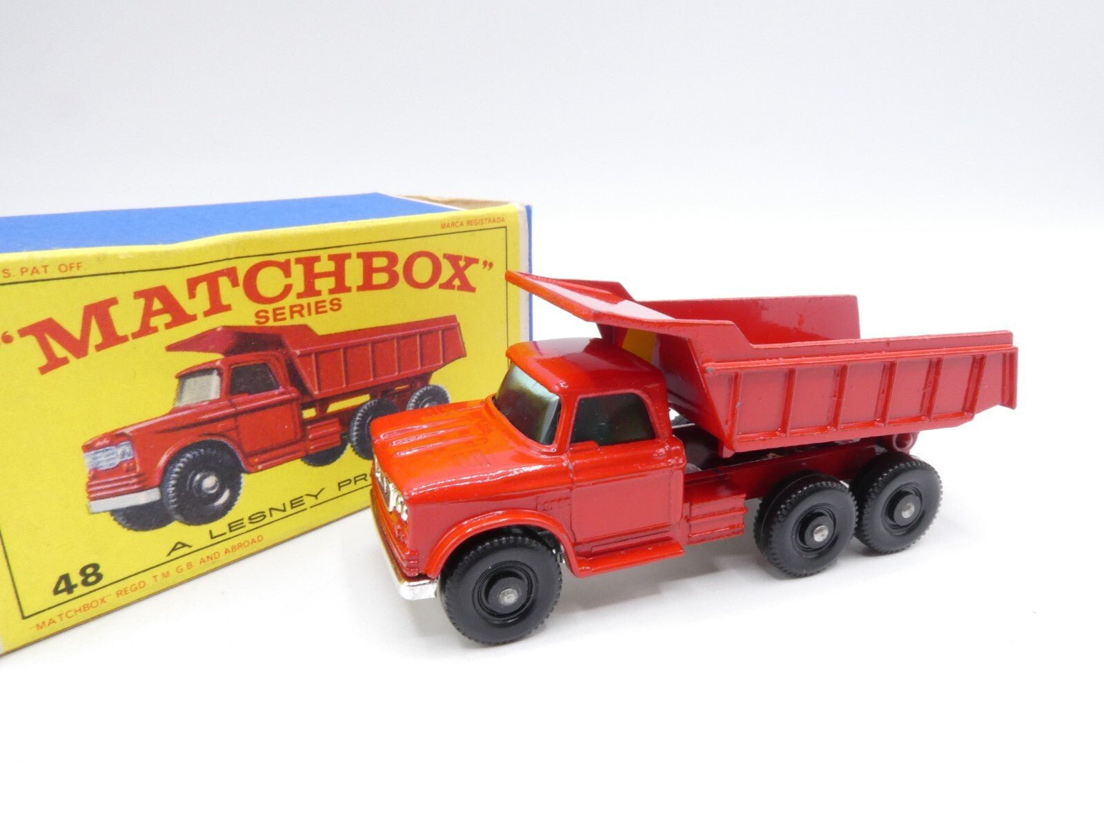 Matchbox Lesney 48c Dodge Dumper Truck BPW - Magic Matchbox
