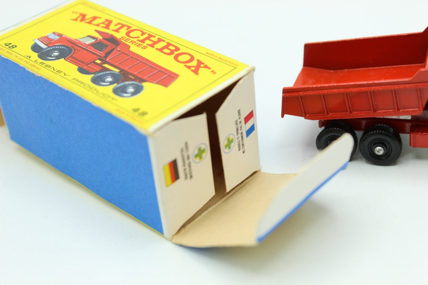 Matchbox Lesney 48c Dodge Dumper Truck BPW - Magic Matchbox