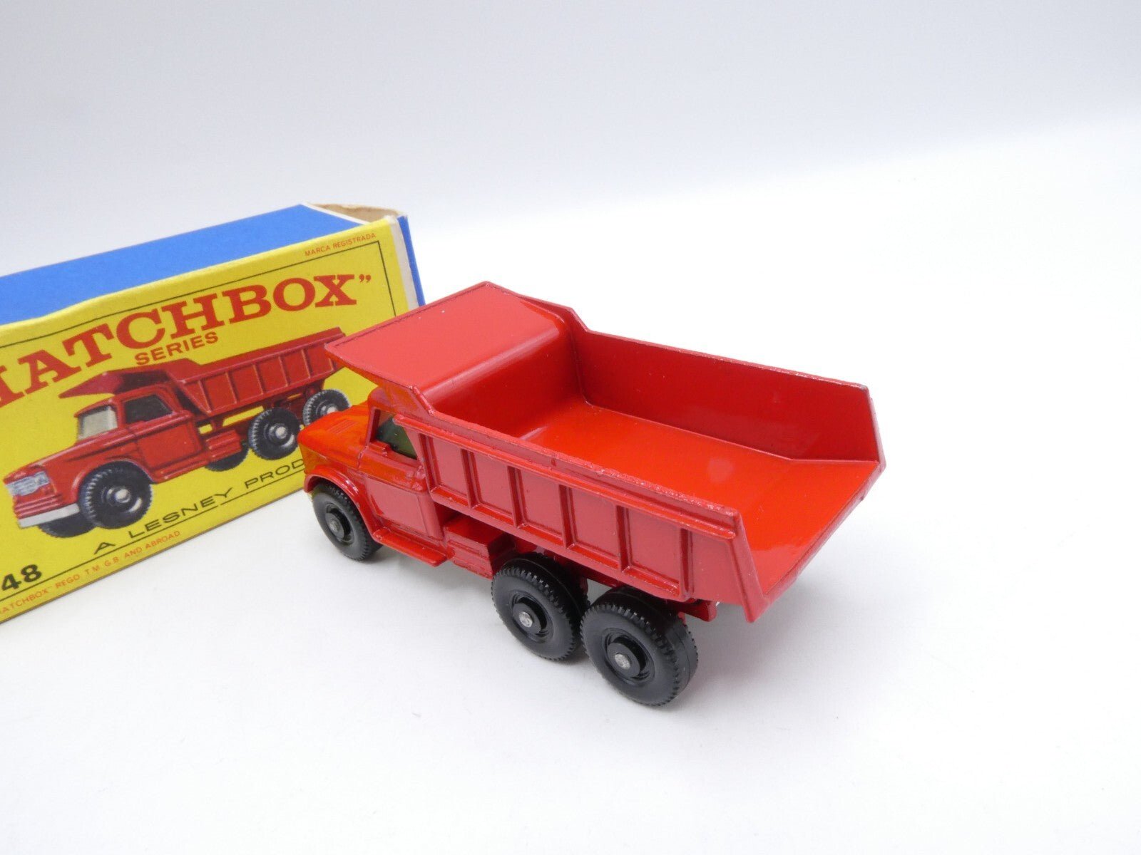Matchbox Lesney 48c Dodge Dumper Truck BPW - Magic Matchbox