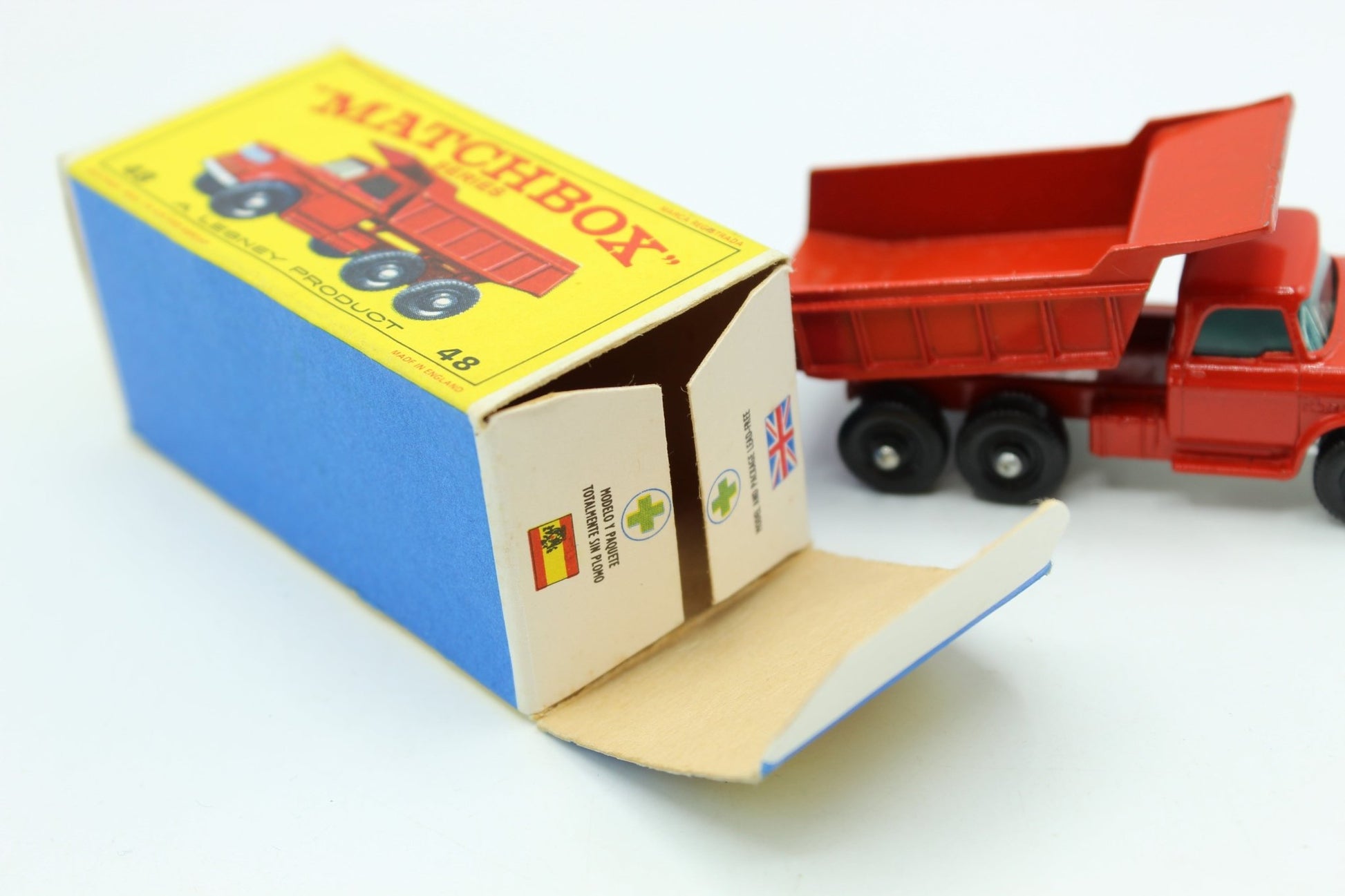 Matchbox Lesney 48c Dodge Dumper Truck BPW - Magic Matchbox