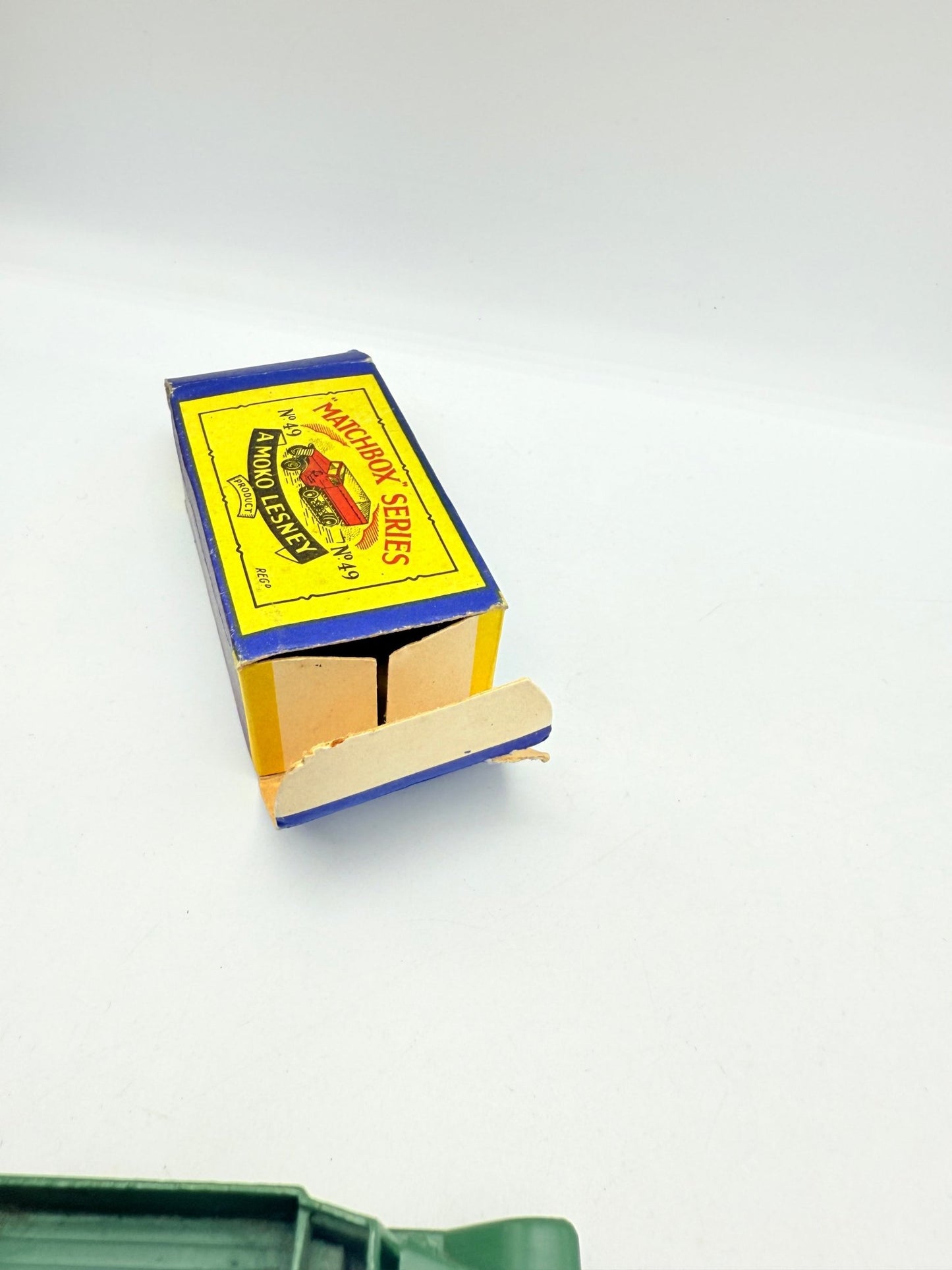 Matchbox Lesney 49a Half Track Personnel Carrier Metal Wheels & Rollers - Magic Matchbox