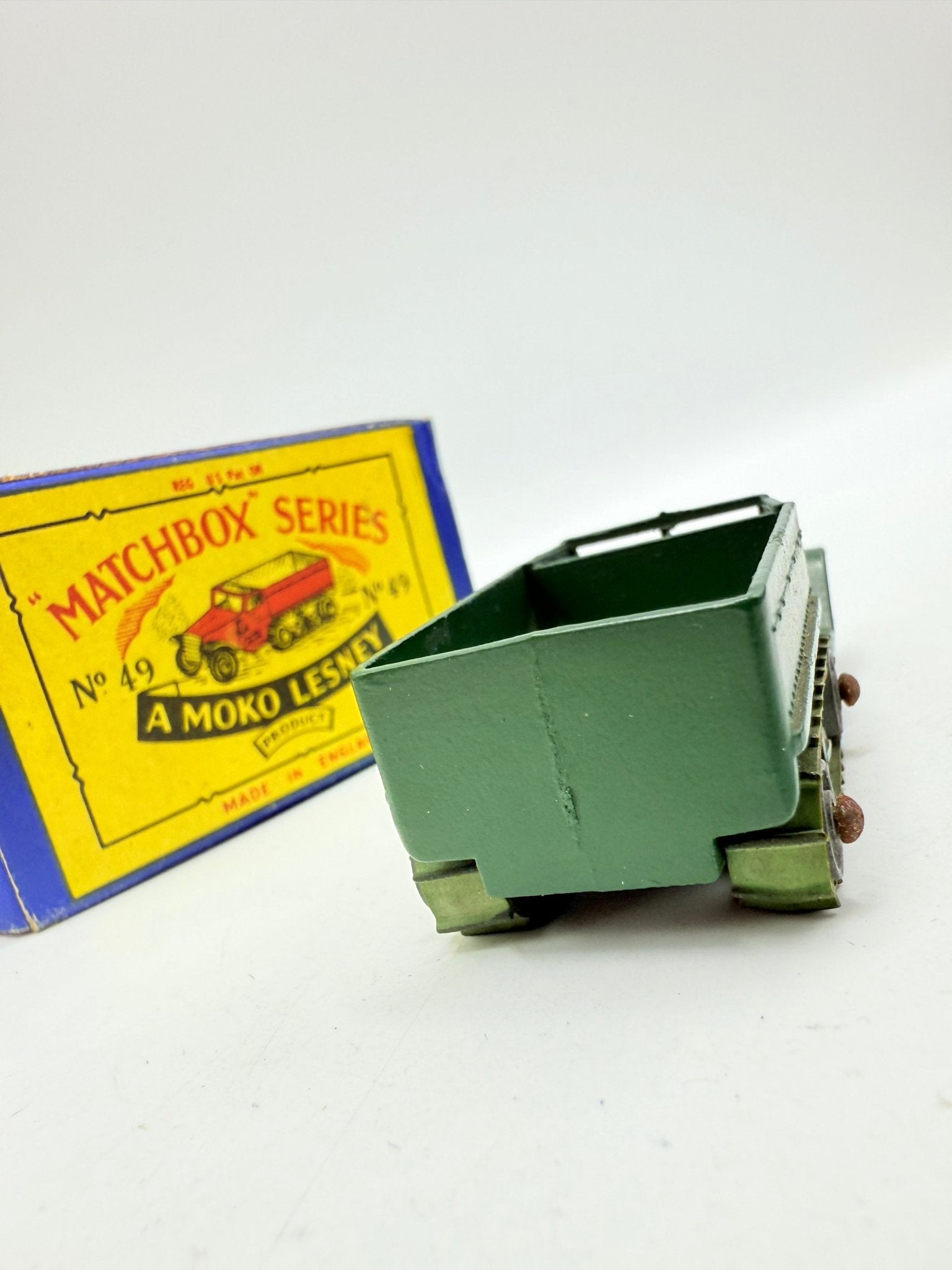 Matchbox Lesney 49a Half Track Personnel Carrier Metal Wheels & Rollers - Magic Matchbox