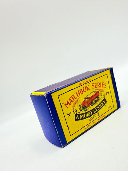 Matchbox Lesney 49a Half Track Personnel Carrier Metal Wheels & Rollers - Magic Matchbox