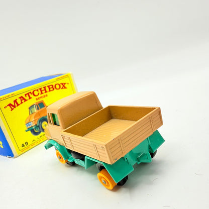 Matchbox Lesney 49b Mercedes Unimog Tan - Magic Matchbox