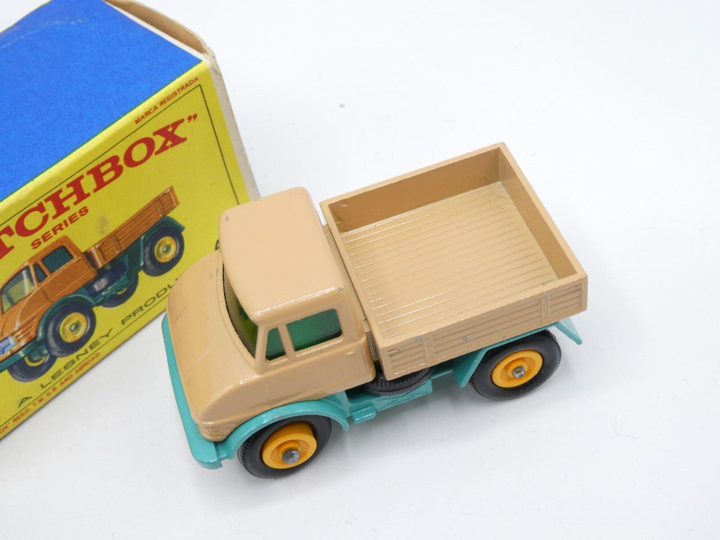 Matchbox Lesney 49b Mercedes Unimog Tan - Magic Matchbox