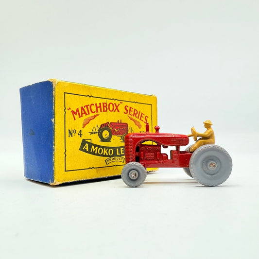 Matchbox Lesney 4b Massey Harris Tractor GPW - Magic Matchbox