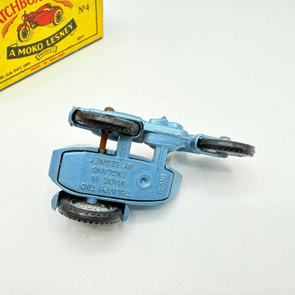Matchbox Lesney 4c Triumph T110 Motorcycle & Sidecar - Magic Matchbox