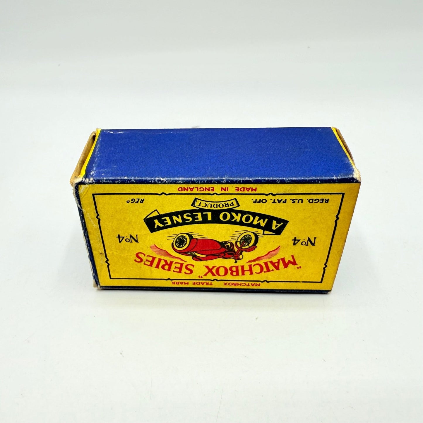 Matchbox Lesney 4c Triumph T110 Motorcycle & Sidecar - Magic Matchbox