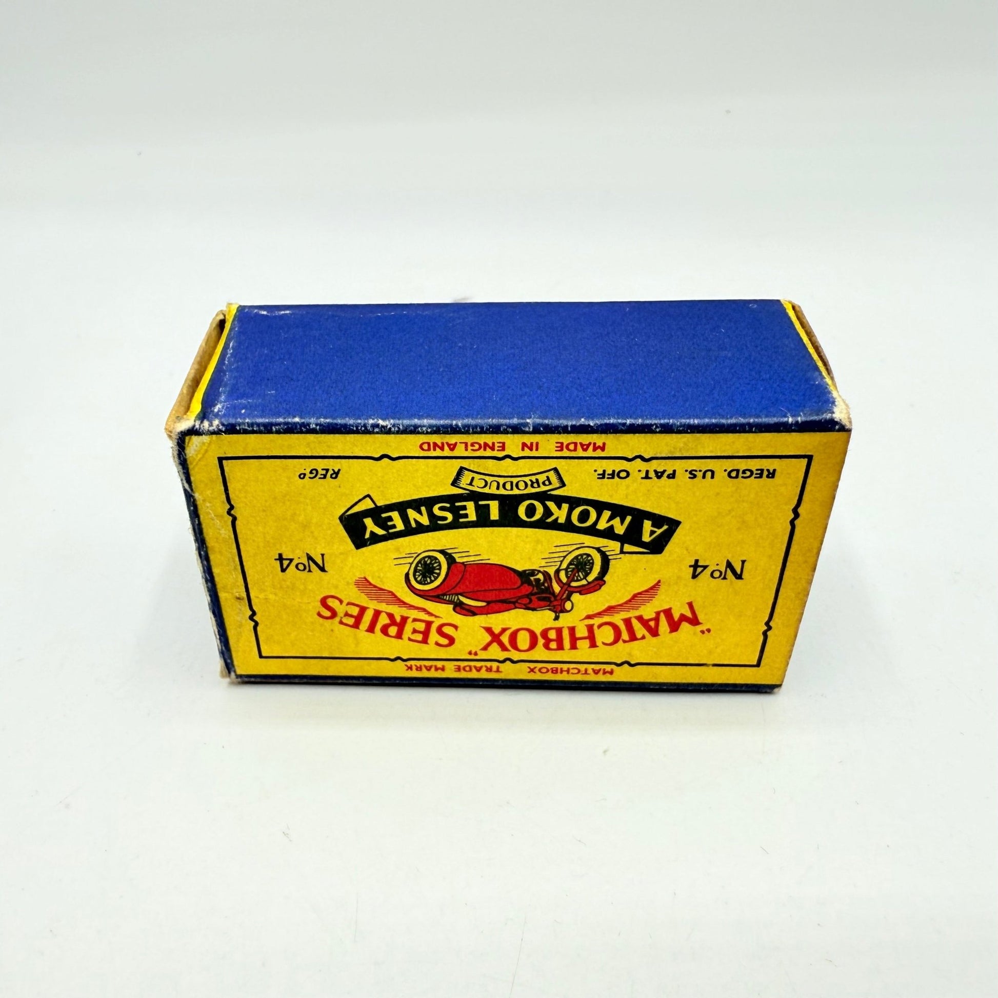 Matchbox Lesney 4c Triumph T110 Motorcycle & Sidecar - Magic Matchbox
