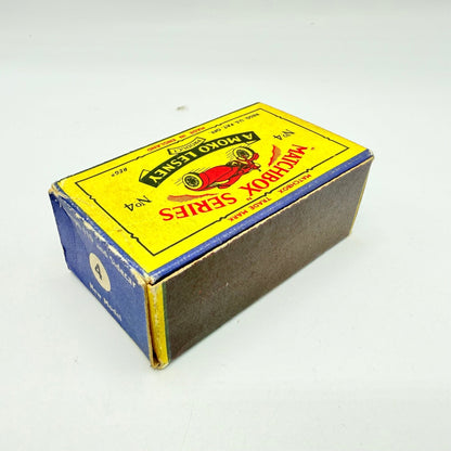 Matchbox Lesney 4c Triumph T110 Motorcycle & Sidecar - Magic Matchbox