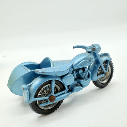 Matchbox Lesney 4c Triumph T110 Motorcycle & Sidecar - Magic Matchbox