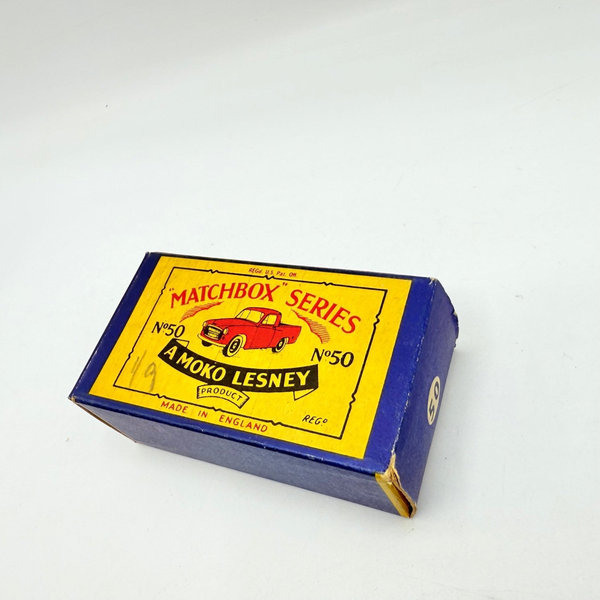 Matchbox Lesney 50a Commer Pick - up Truck GPW Darker Tan - Magic Matchbox