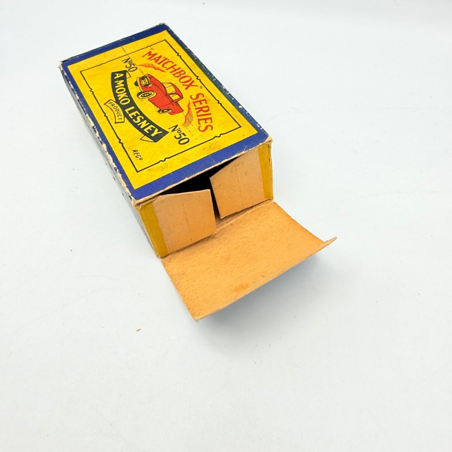 Matchbox Lesney 50a Commer Pick - up Truck Red/Grey BPW - Magic Matchbox