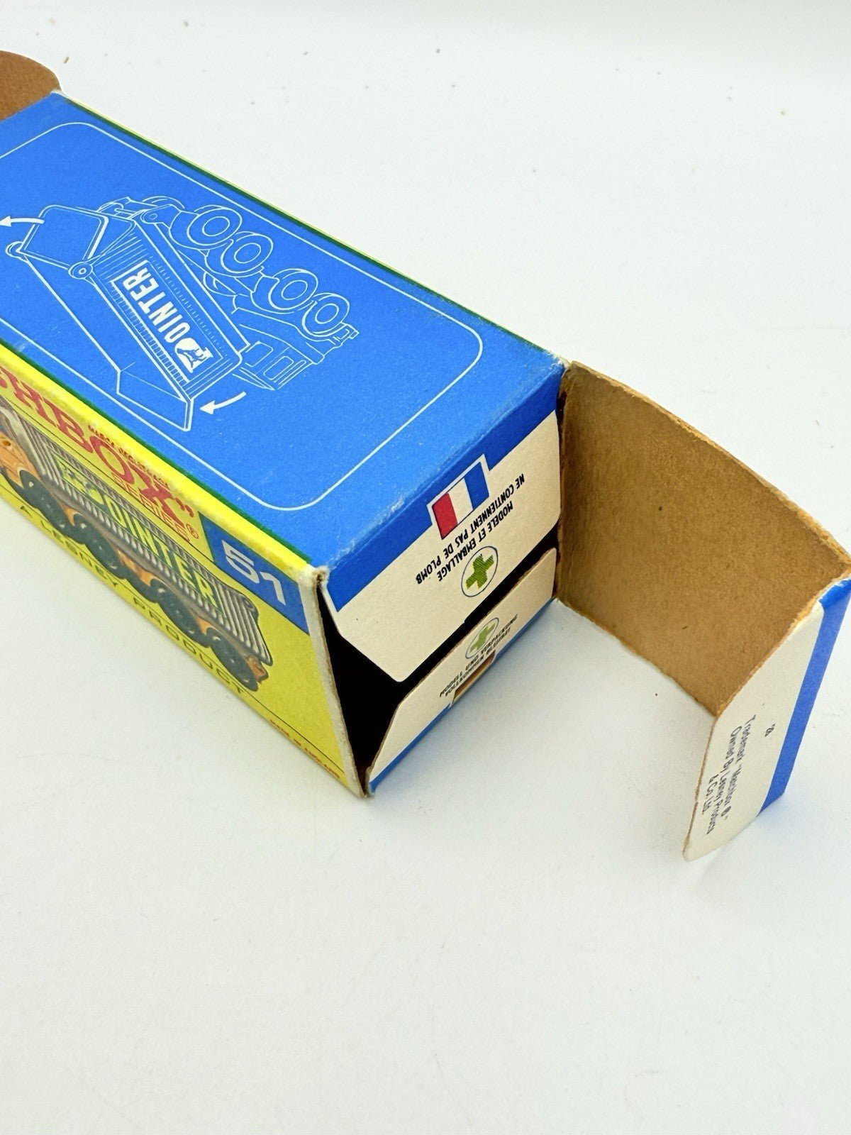 Matchbox Lesney 51c Douglas 8 Wheel Tipper - Magic Matchbox