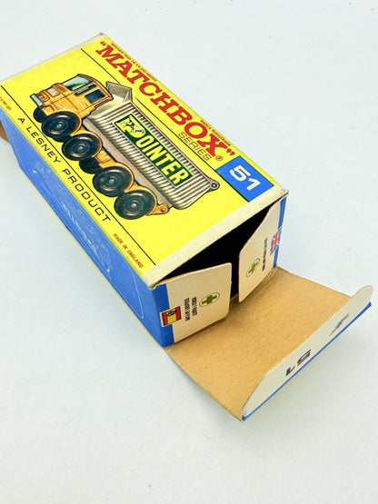 Matchbox Lesney 51c Douglas 8 Wheel Tipper - Magic Matchbox