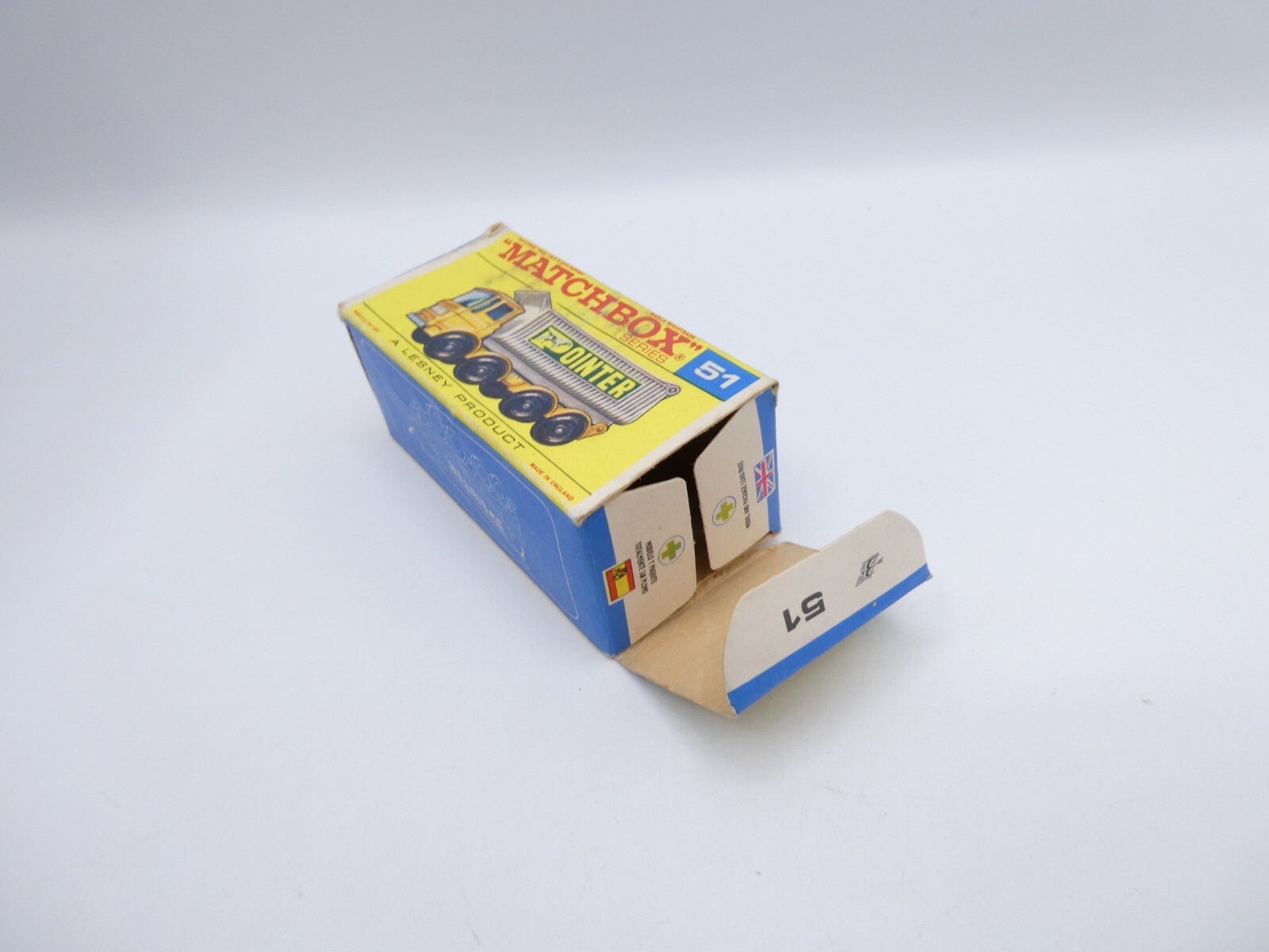 Matchbox Lesney 51c Douglas 8 Wheel Tipper Boxed - Magic Matchbox