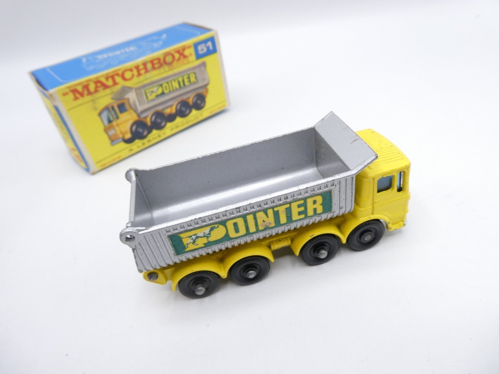 Matchbox Lesney 51c Douglas 8 Wheel Tipper Boxed - Magic Matchbox
