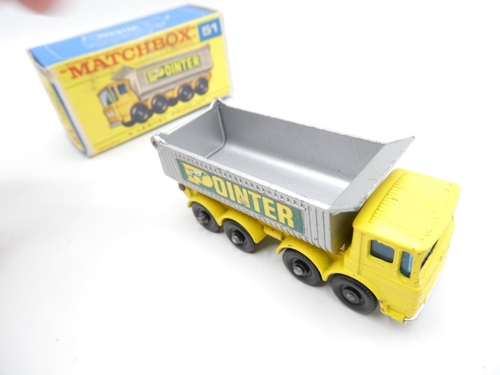 Matchbox Lesney 51c Douglas 8 Wheel Tipper Boxed - Magic Matchbox