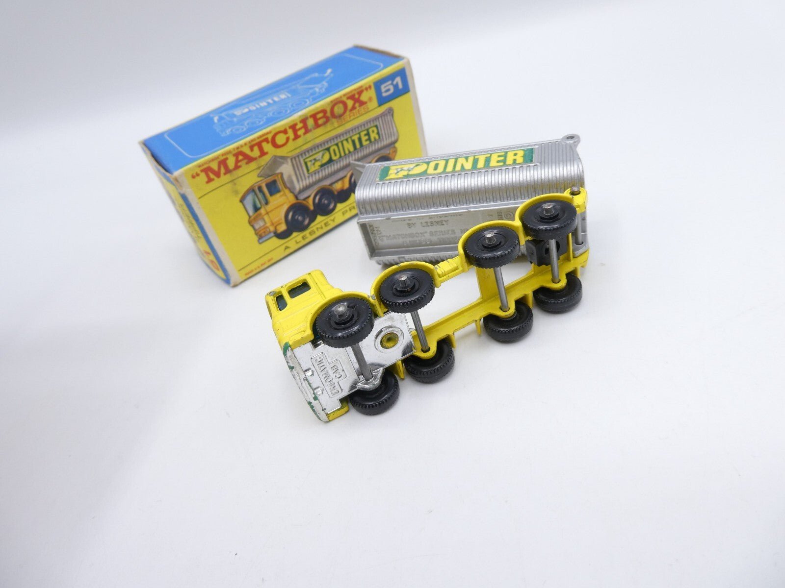 Matchbox Lesney 51c Douglas 8 Wheel Tipper Boxed - Magic Matchbox