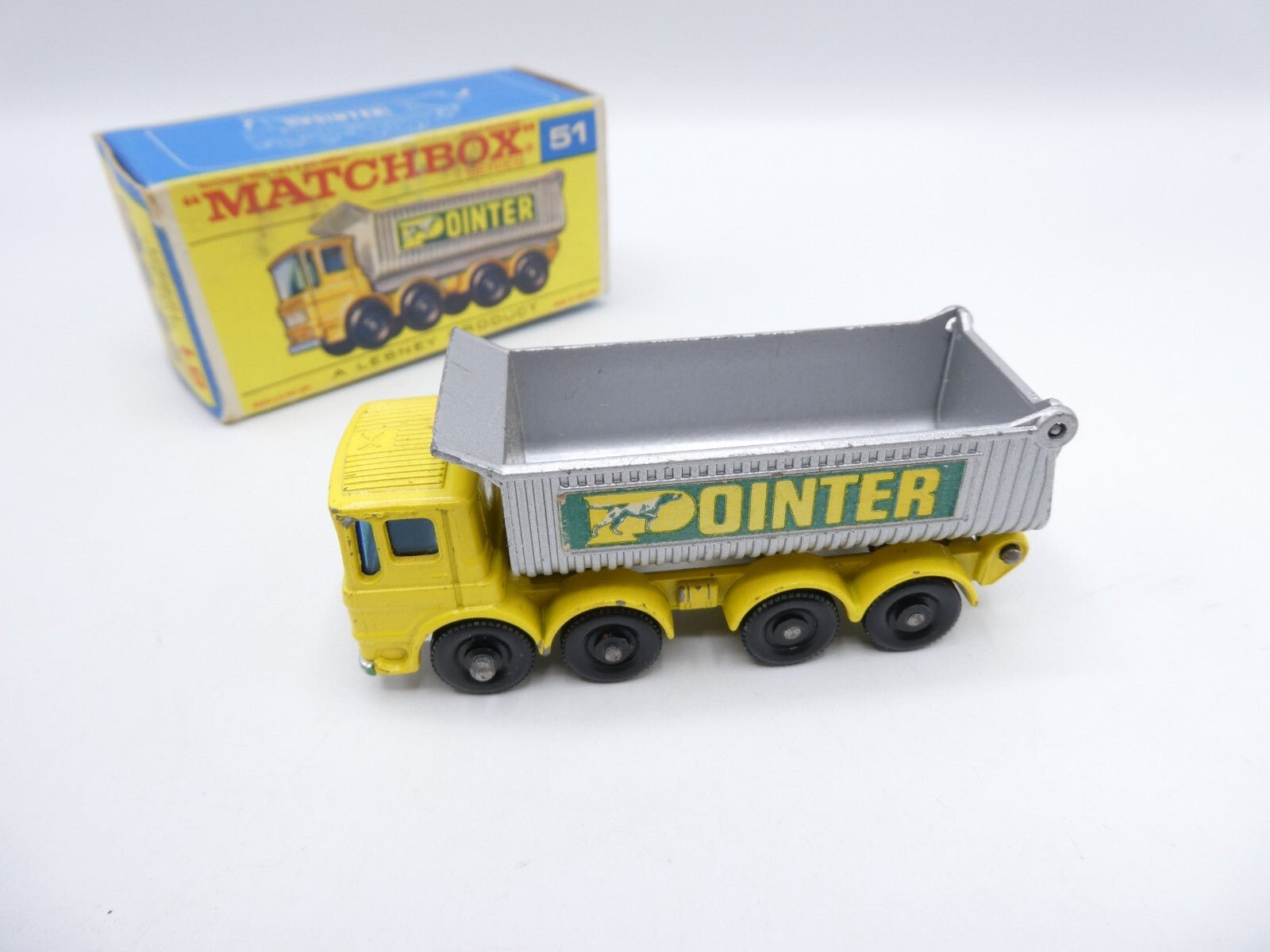 Matchbox Lesney 51c Douglas 8 Wheel Tipper Boxed - Magic Matchbox