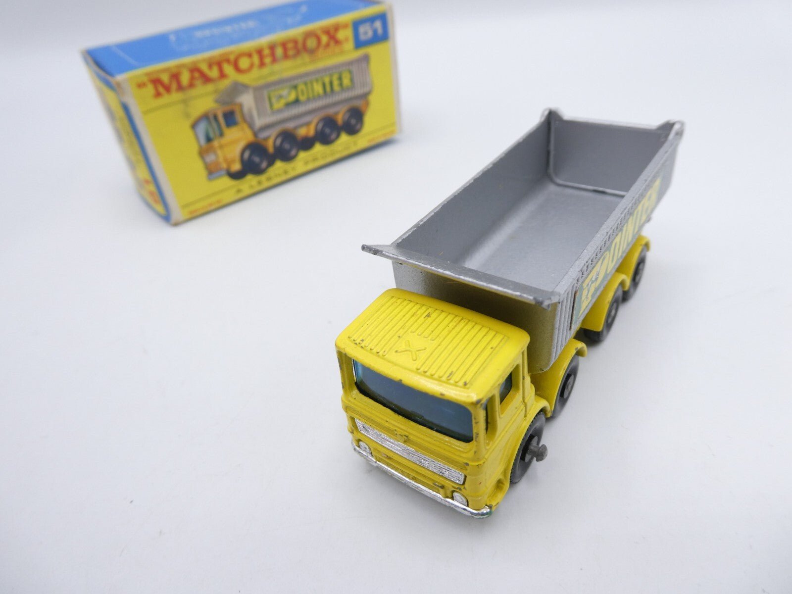 Matchbox Lesney 51c Douglas 8 Wheel Tipper Boxed - Magic Matchbox