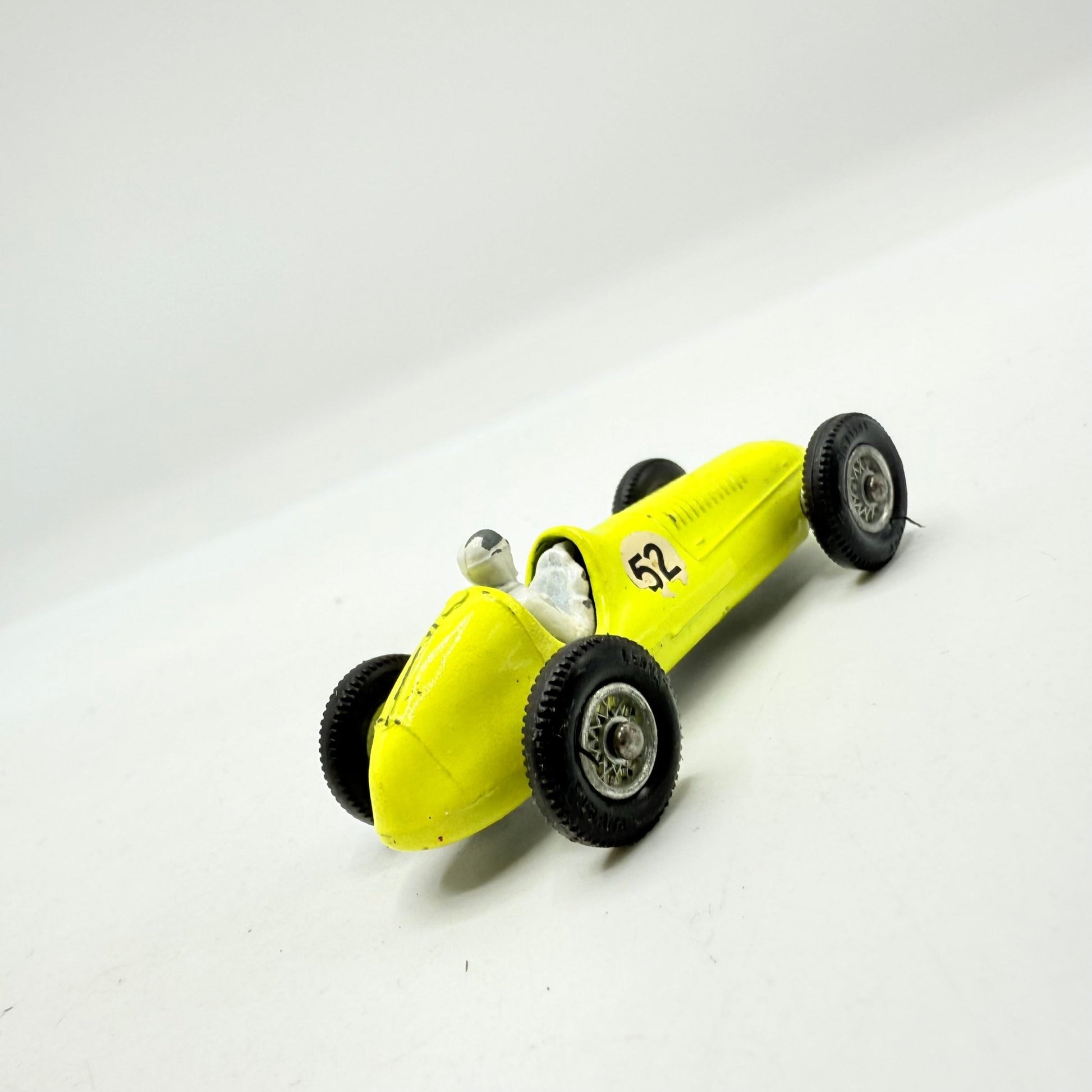 Matchbox Lesney 52a 4CLT Maserati Racing Car Yellow - Magic Matchbox