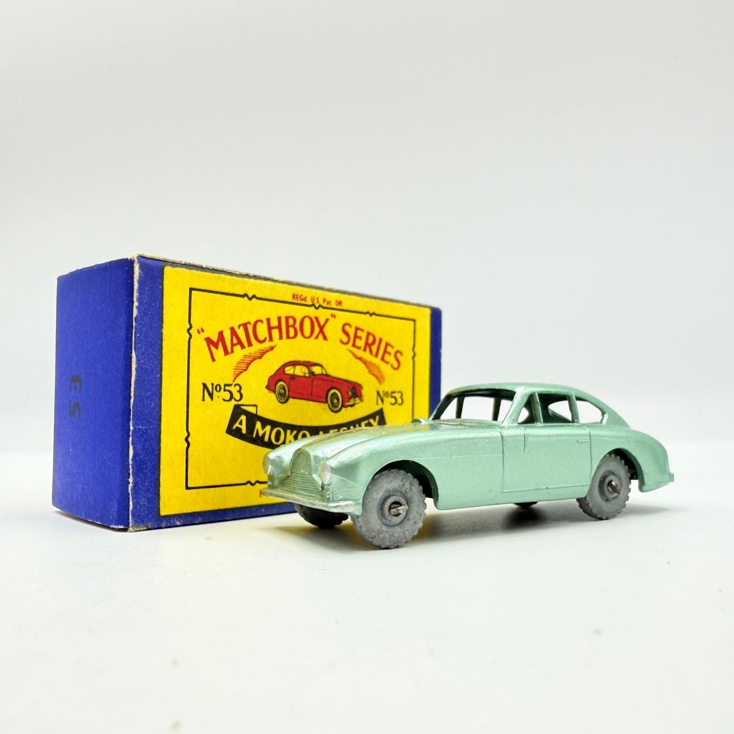 Matchbox Lesney 53a Aston Martin DB2 - 4 MW - Magic Matchbox