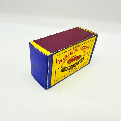 Matchbox Lesney 53a Aston Martin DB2 - 4 MW - Magic Matchbox