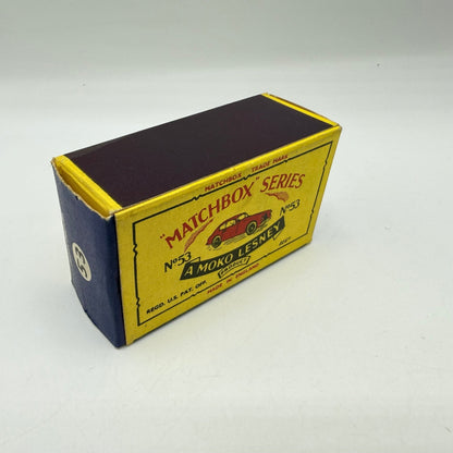 Matchbox Lesney 53a Aston Martin DB2/4 BPW MET RED BODY - Magic Matchbox