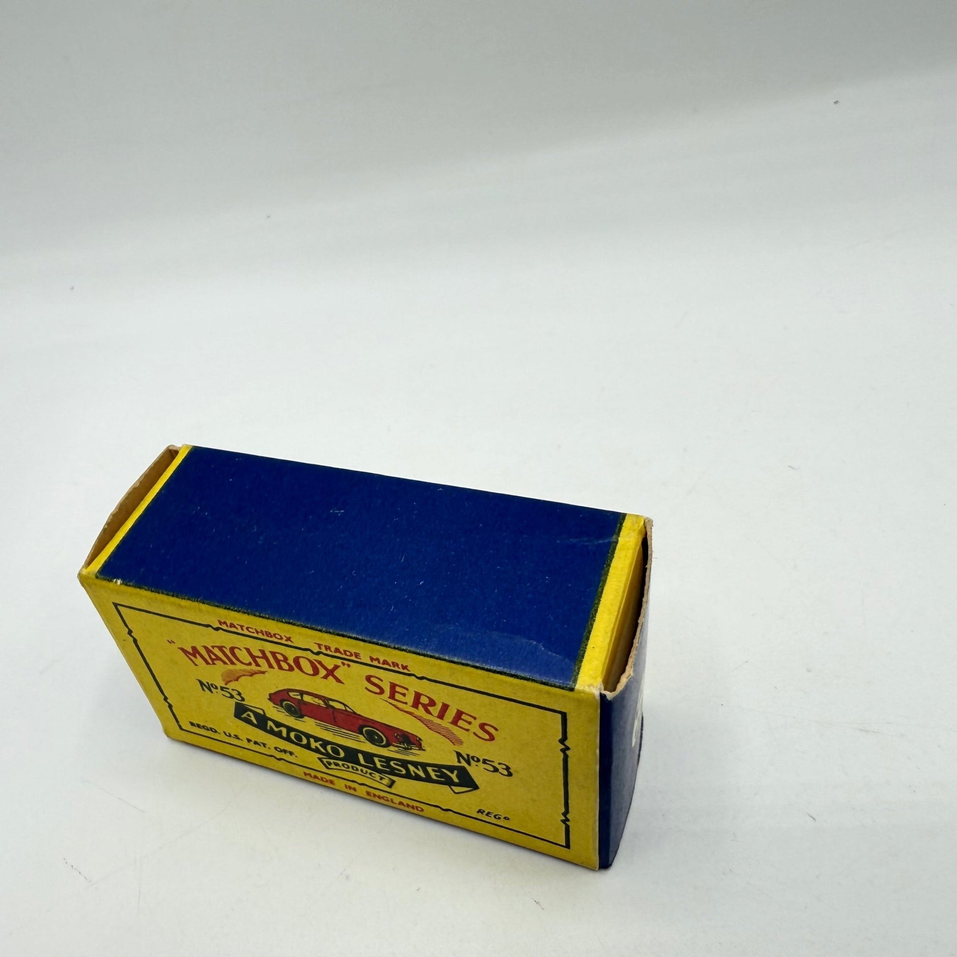 Matchbox Lesney 53a Aston Martin DB2/4 BPW MET RED BODY - Magic Matchbox